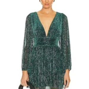NWT Astrid Mini Dress by Minkpink in Emerald